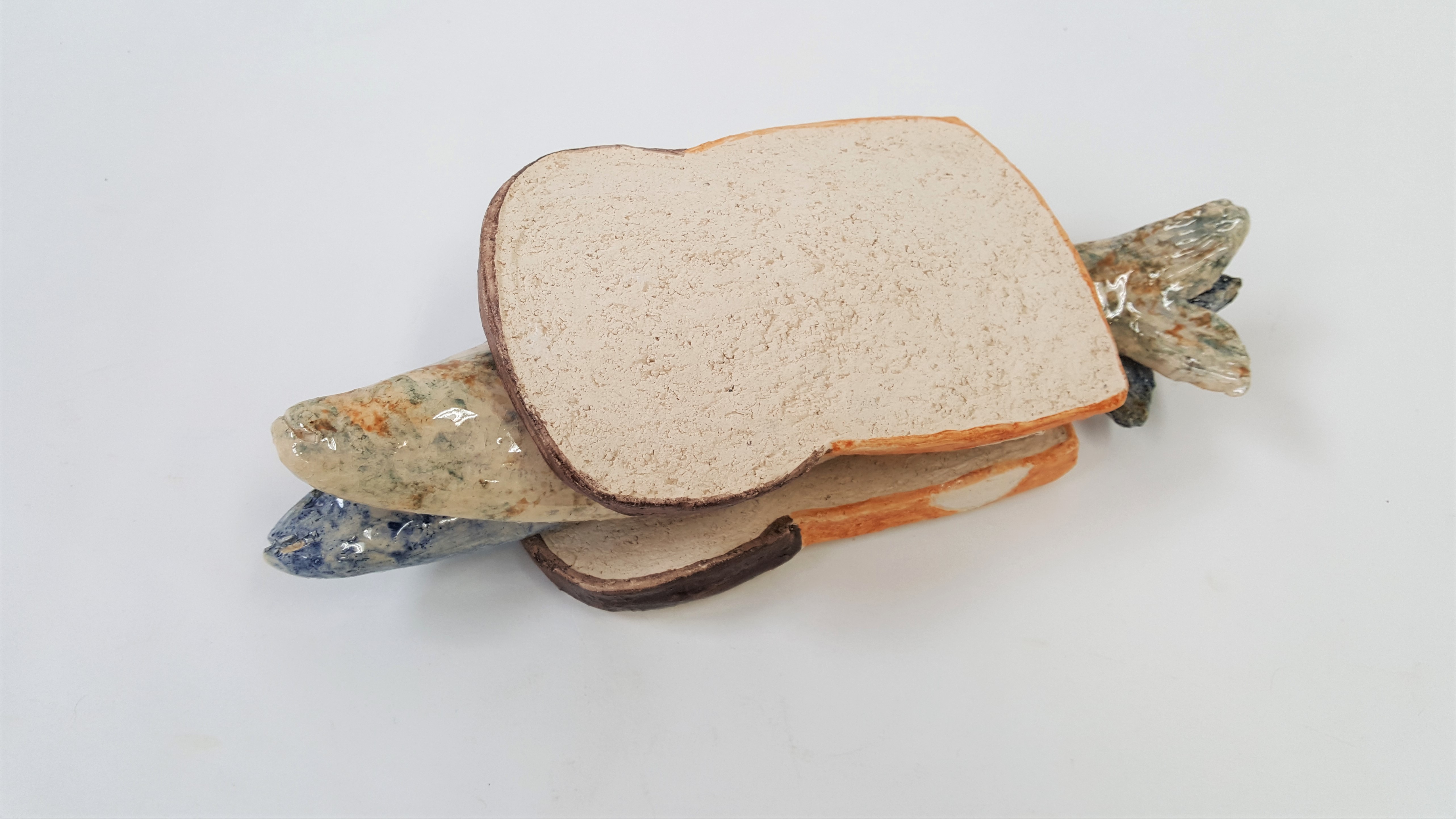 Wittebrood met haring